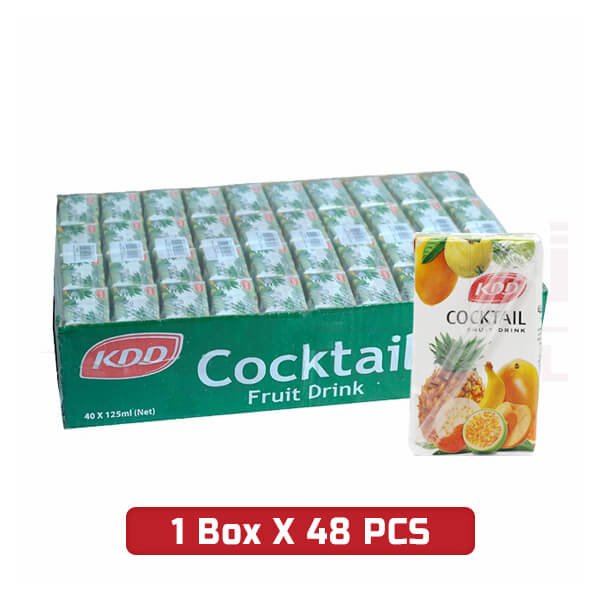 KDD Cocktail Juice 125ml X 40 PCS