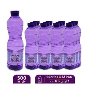 Aseel Water 500ml – 1 Shrink X 12 PCS