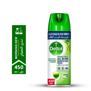 Dettol Morning Dew Antibacterial All in One Disinfectant Spray 450ml