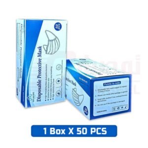 Disposable Face Mask (Blue) - 1 Box X 50 PCS