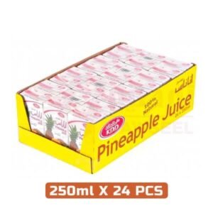 Kdd Pineapple Juice Carton 250ml X 24 PCS