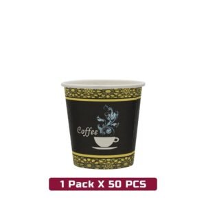 Paper Cup Without Handle (4oz) - 1 Pack X 50 PCS