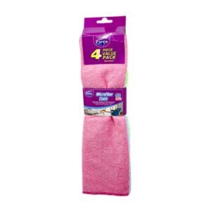 Parex Microfiber Cleaning Cloth 4 PCS Value Pack