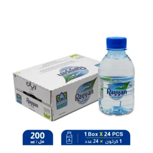 Rayyan Water 200ml – 1 Box X 24 PCS