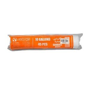 Vibgyor 10 Gallons Trash Bags – 1 Pack X 45 PCS