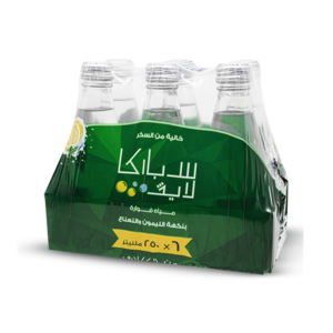 Sparkalive (Alkalive) Lemon Mint Flavored Sugar Free Sparkling Water 250ml x 6 PCS