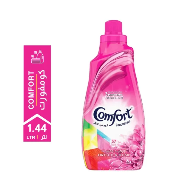 Comfort Concentrated Fabric Softener Orchid & Musk – 1440ml